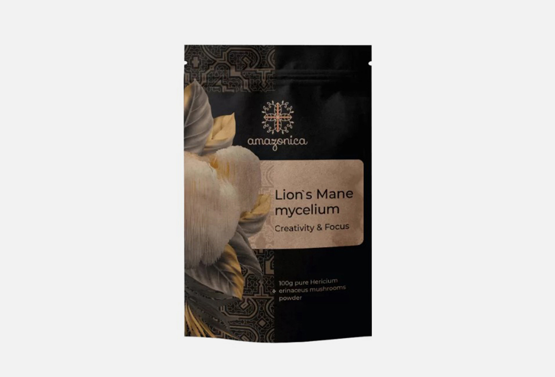 

БАД для улучшения памяти и внимания AMAZONICA, Lion’s mane ежовик растворимый 100 г