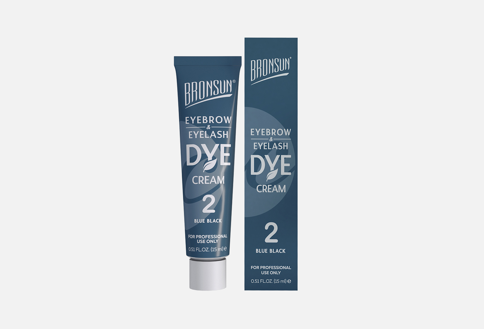 INNOVATOR COSMETICS Крем-краска для бровей и ресниц BRONSUN 2 иссиня ...