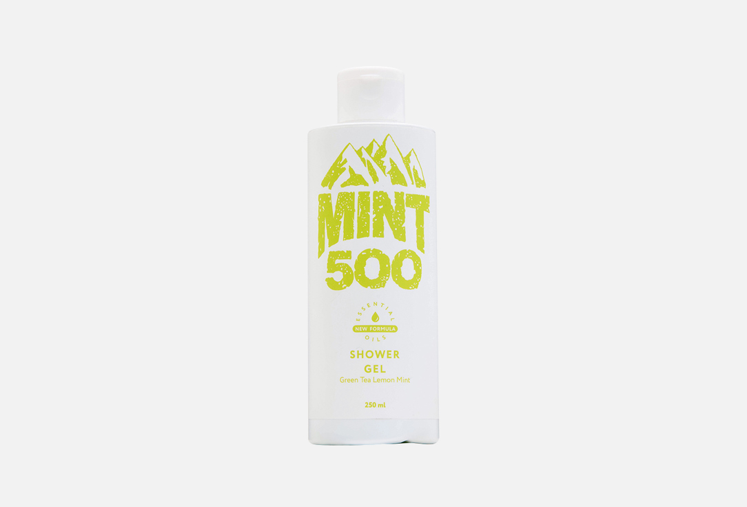 Гель для душа MINT500 Green tea and lemon 250 мл organic lemon mint cola 275 ml