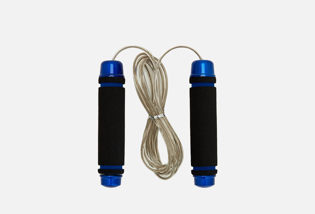 Скакалка с утяжелителями BRADEX Синяя 1 шт