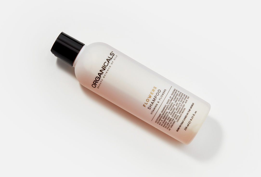 Мультивитаминный шампунь для волос Organicals Shampoo vitamins & flowers 