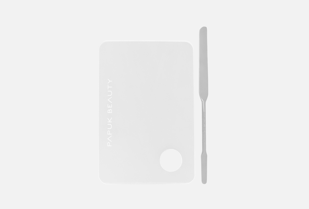 Изображение товара Палитра со шпателем PAPUK BEAUTY Mixing Palette & Spatula