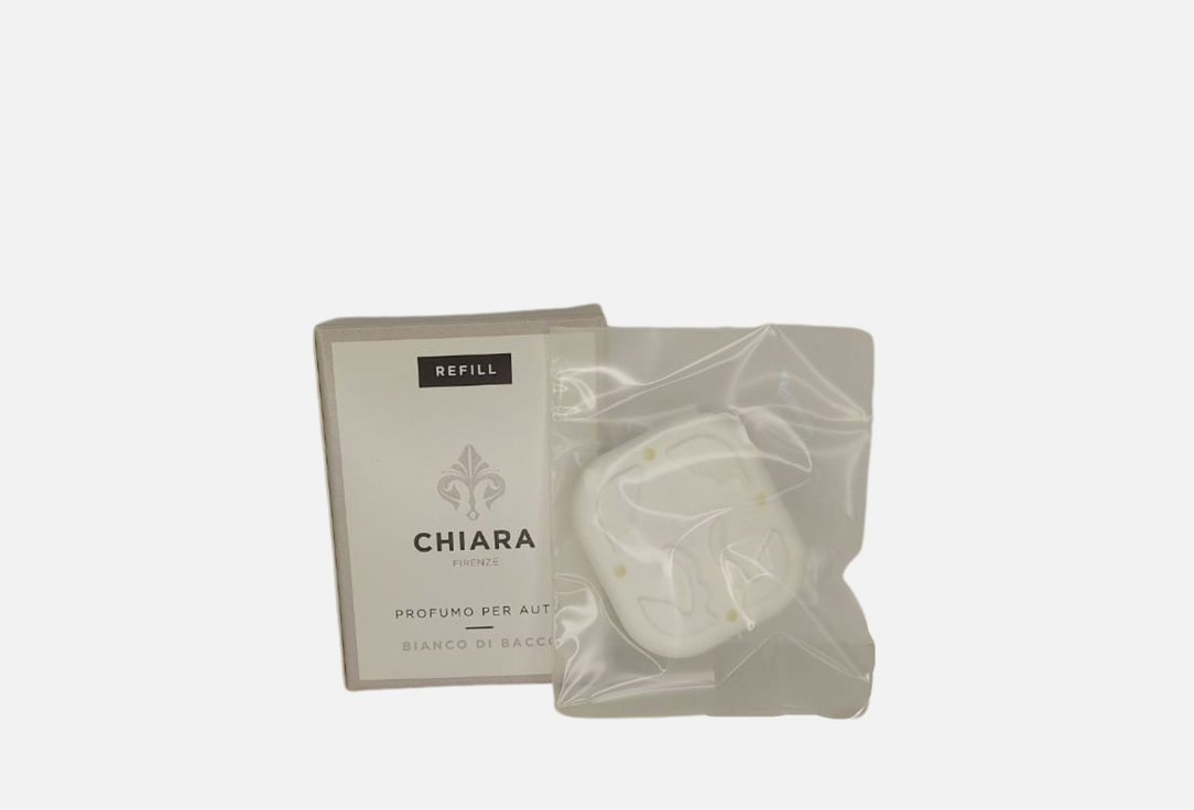 КАРТРИДЖ ДЛЯ АВТОМОБИЛЬНОГО АРОМАТИЗАТОРА CHIARA FIRENZE BIANCO DI BACCO