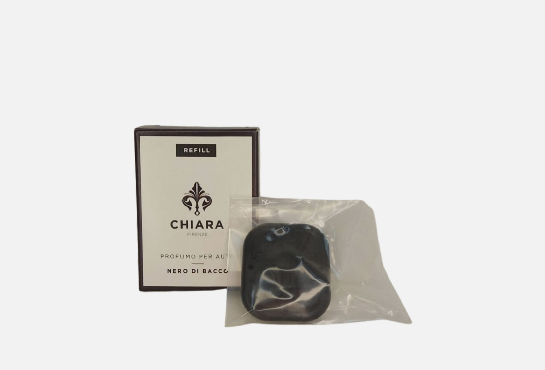 

КАРТРИДЖ ДЛЯ АВТОМОБИЛЬНОГО АРОМАТИЗАТОРА CHIARA FIRENZE, NERO DI BACCO