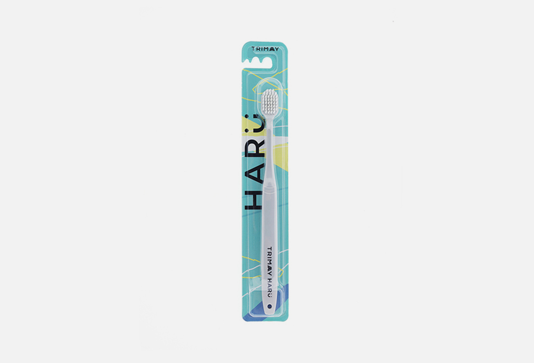 цена Зубная щетка TRIMAY HARU White Toothbrush 1 шт
