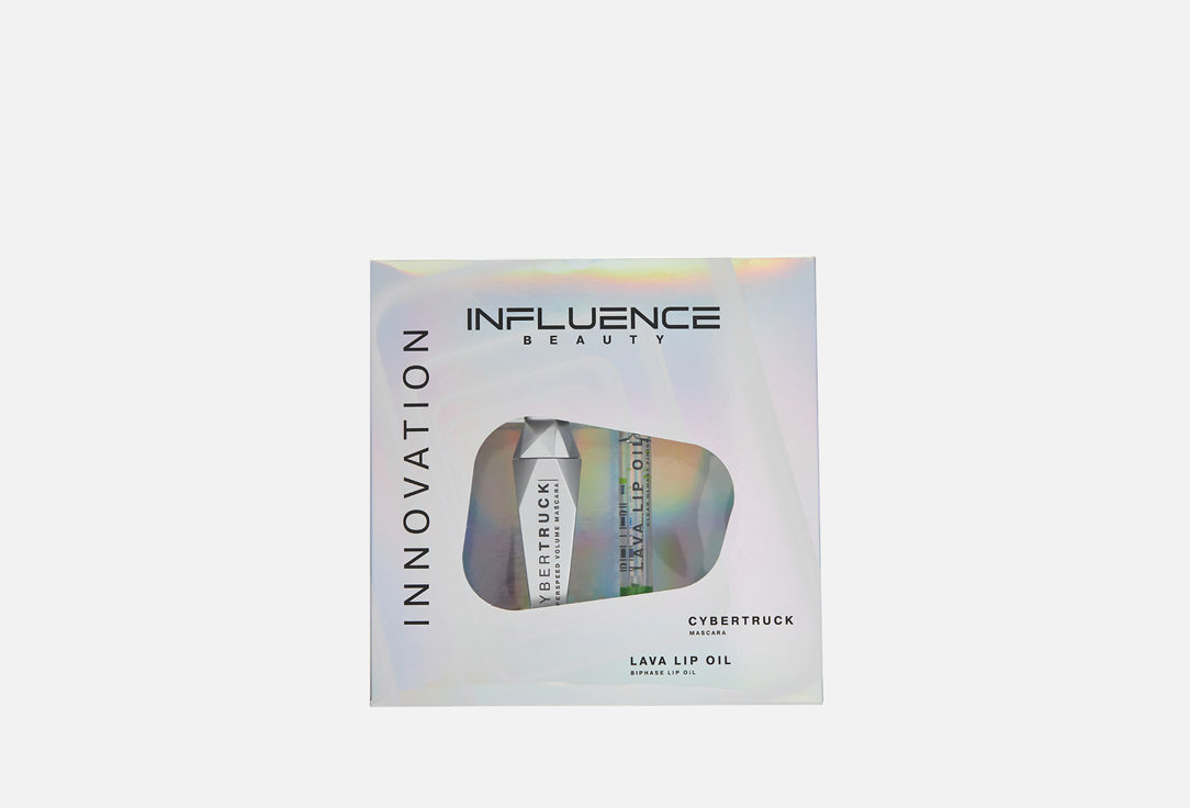 Подарочный набор Тушь + двухфазное масло для губ INFLUENCE BEAUTY Gift set 1 шт influence beauty cybertruck