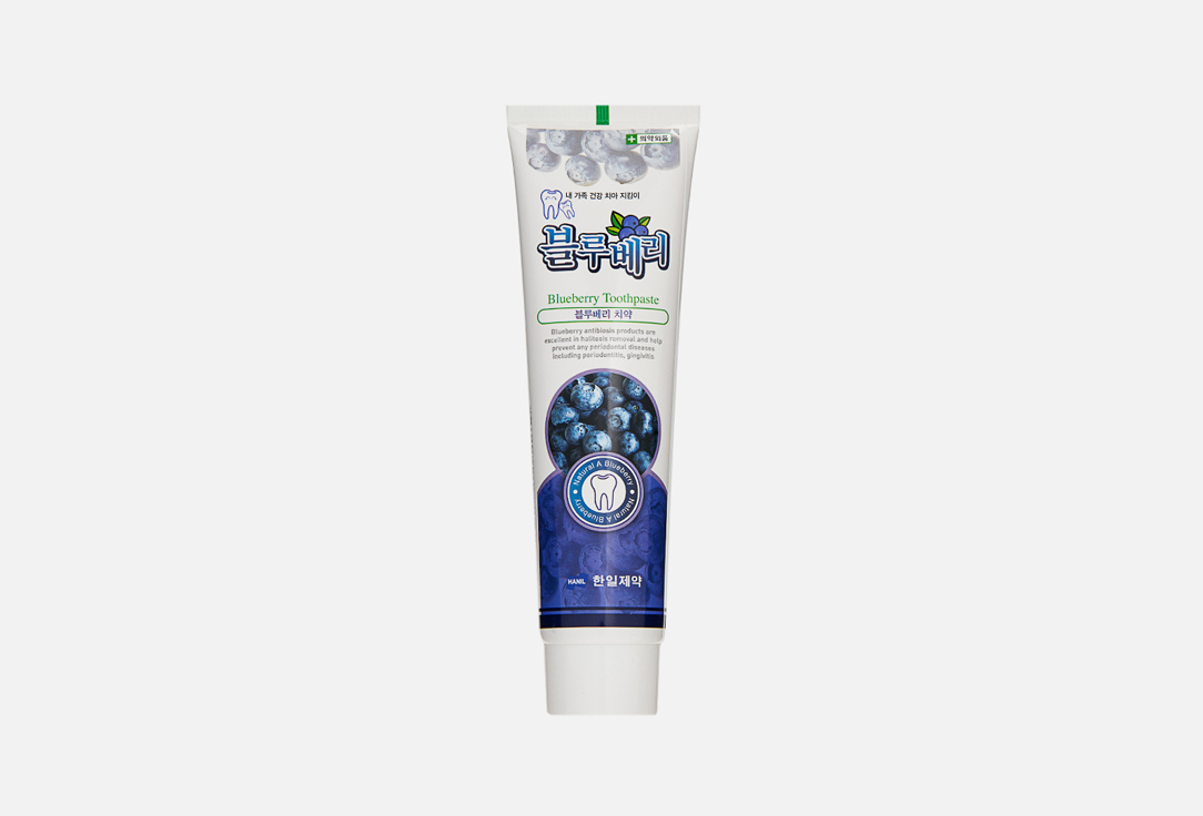 Зубная паста с экстрактом черники HANIL Blueberry 180 г