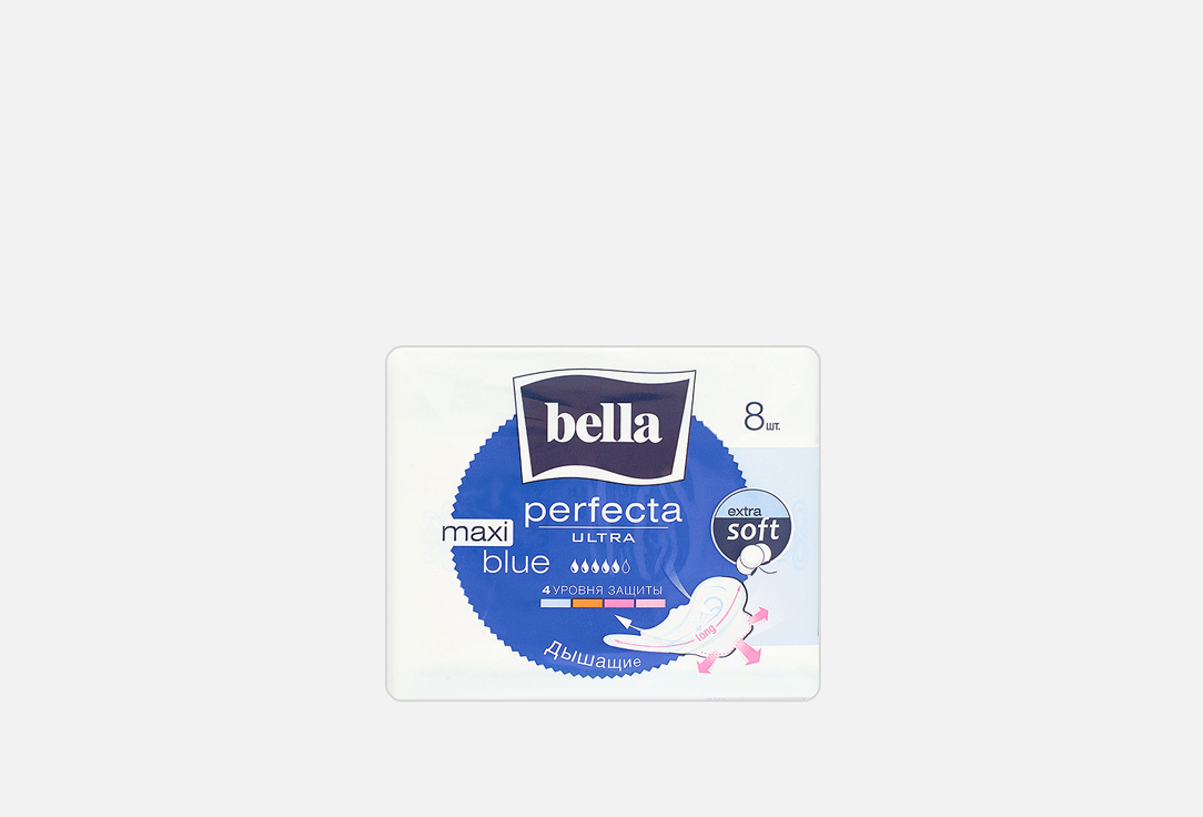 

Ультратонкие прокладки BELLA, Ultra Maxi Blue 8 шт
