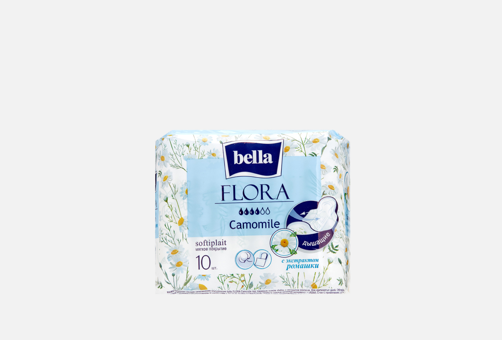 Bella Гигиенические прокладки Camomile 10 шт — купить, цена в Москве