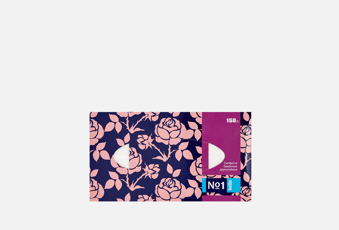 Изображение товара Двухслойные бумажные салфетки Bella 195x195 мм, Россия