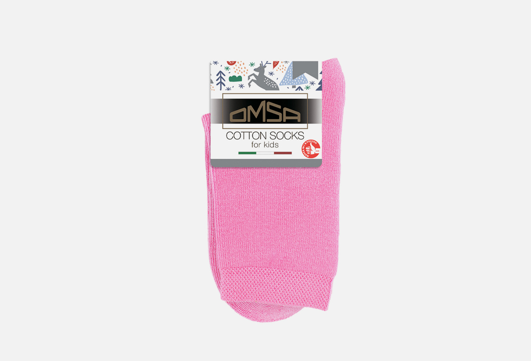 Носки OMSA KIDS Rosa 20-22 мл носки omsa kids 21p61 носки детские лапки rosa