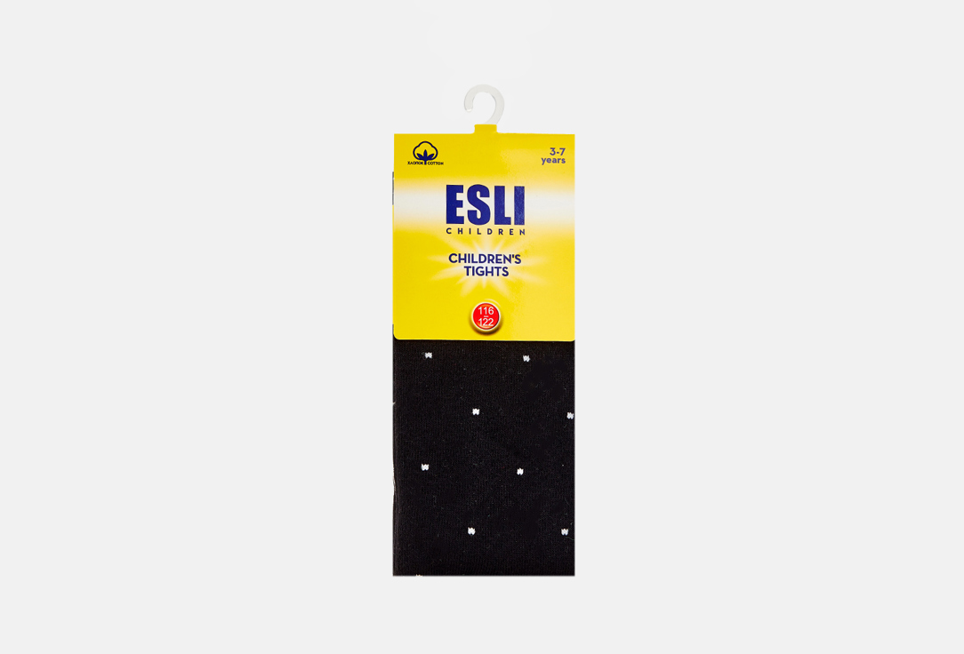 колготки ESLI Черные колготки esli 50 den размер 116 122 бежевый
