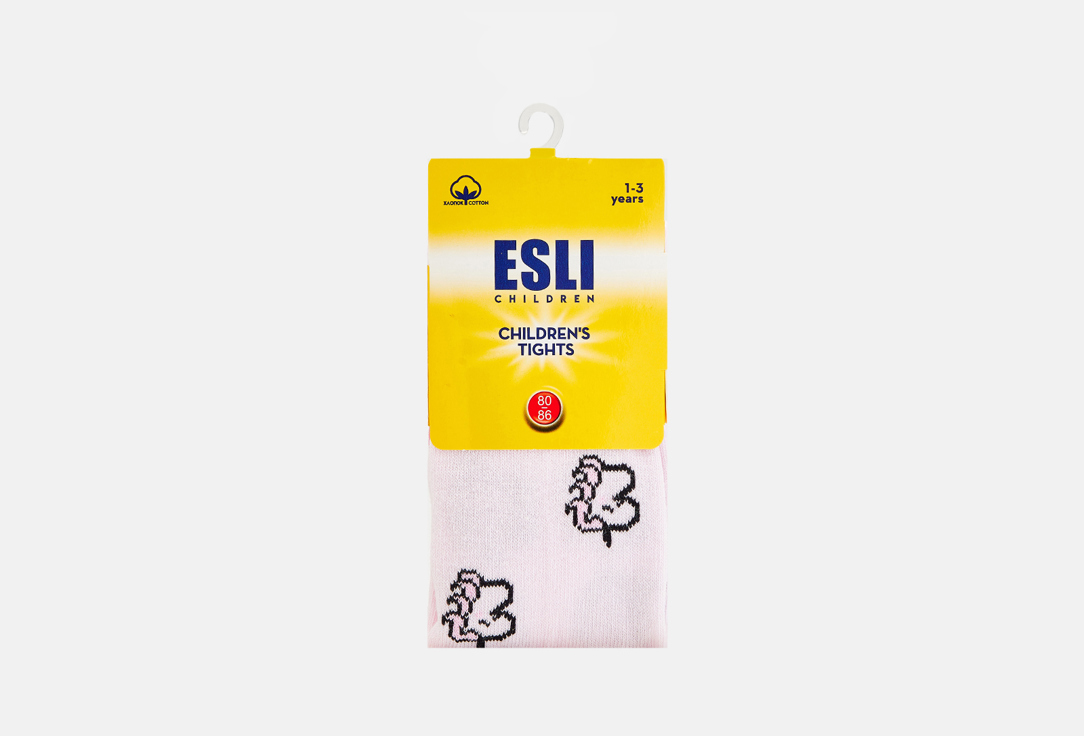 колготки Esli светло-розовые 