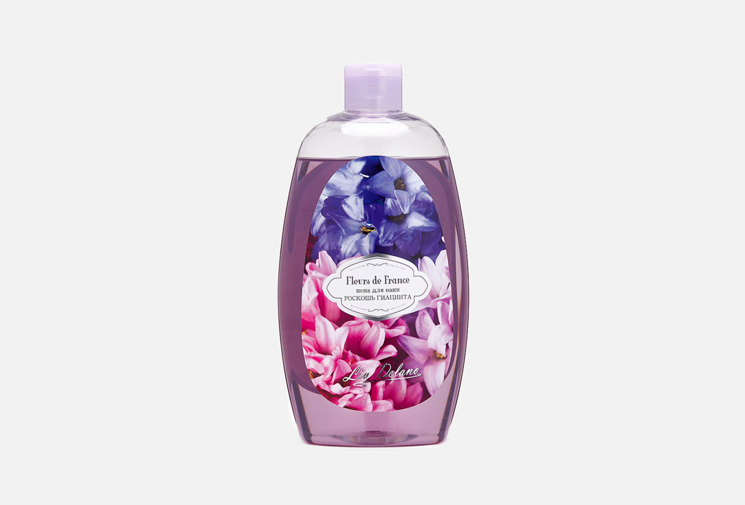 Пена для ванн LIV DELANO Luxury hyacinth 730 г кремы для ног liv delano fleurs de france крем для ног увлажняющий бархат фиалки