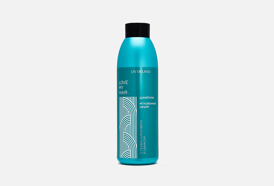 Шампунь для волос LIV DELANO With aloe vera gel and zinc 1000 мл