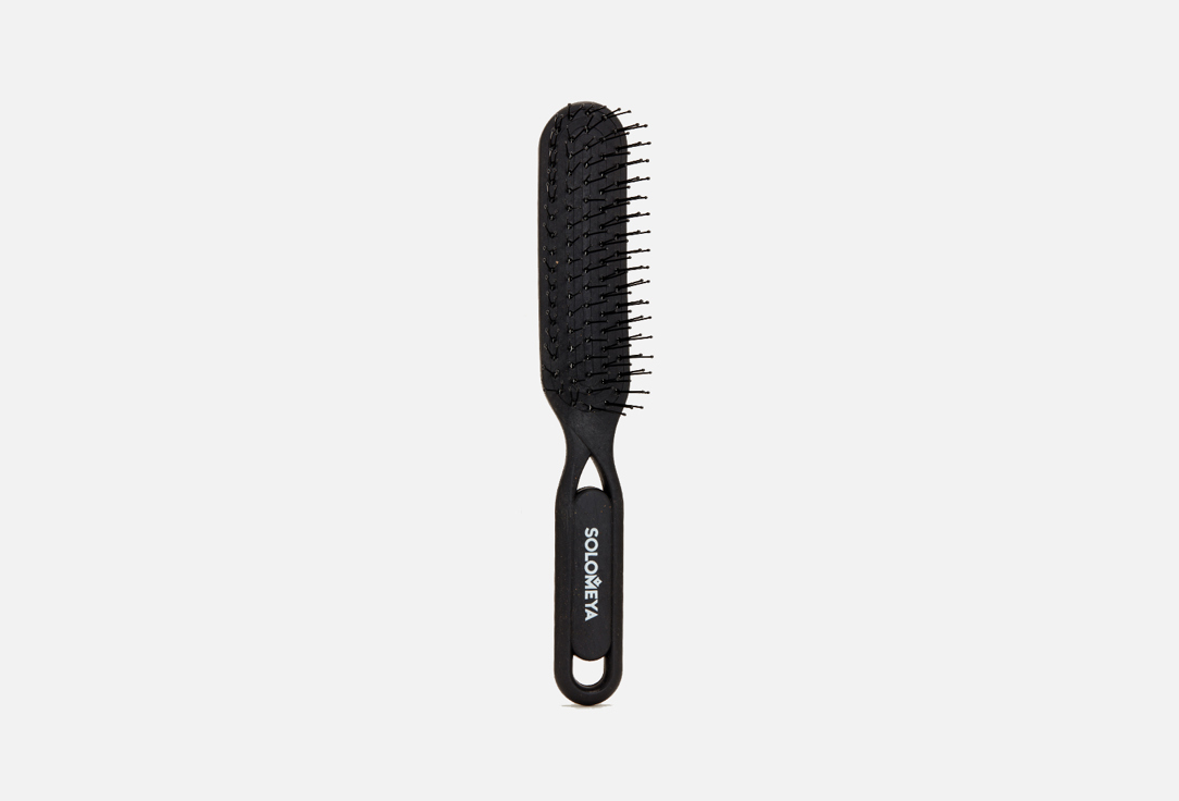 Расческа для распутывания сухих и влажных волос SOLOMEYA Черный 1 шт расчёска для распутывания сухих и влажных волос
