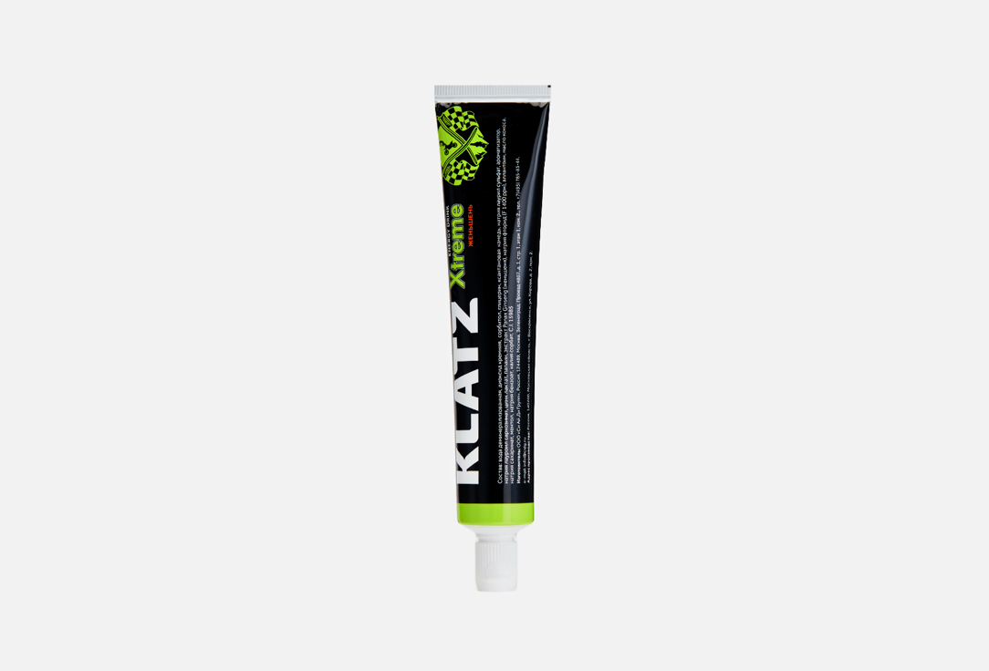 Зубная паста KLATZ Energy drink Ginseng 225 мл клатц з паста экстрим энержи дринк женьшень 75мл