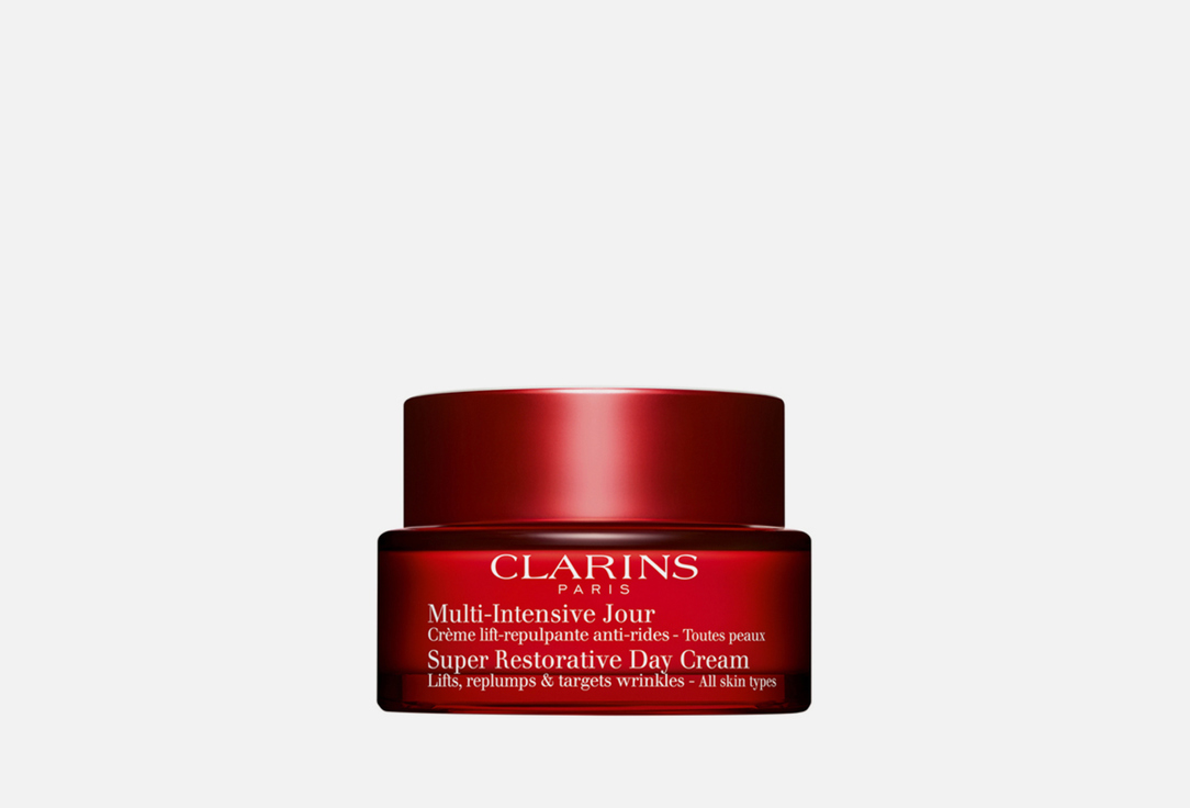 Восстанавливающий дневной крем с эффектом лифтинга для любого типа кожи Multi-Intensive Clarins Super Restorative Day Cream For All skin types  