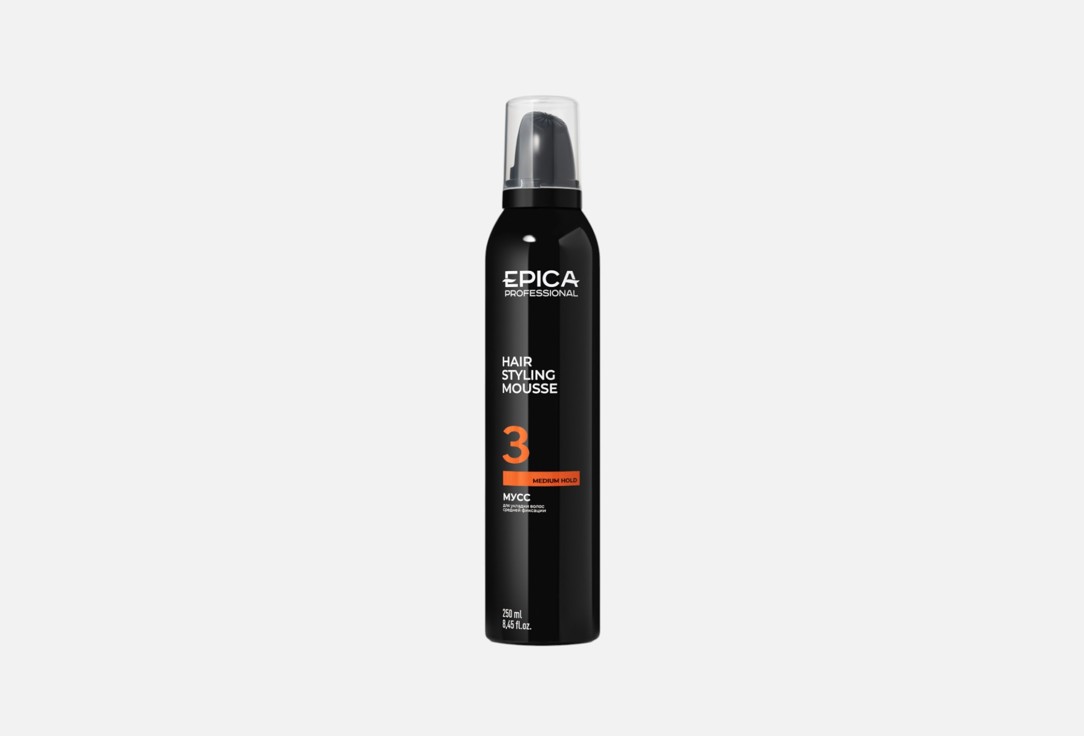 Medium hold styling mousse 250 мл