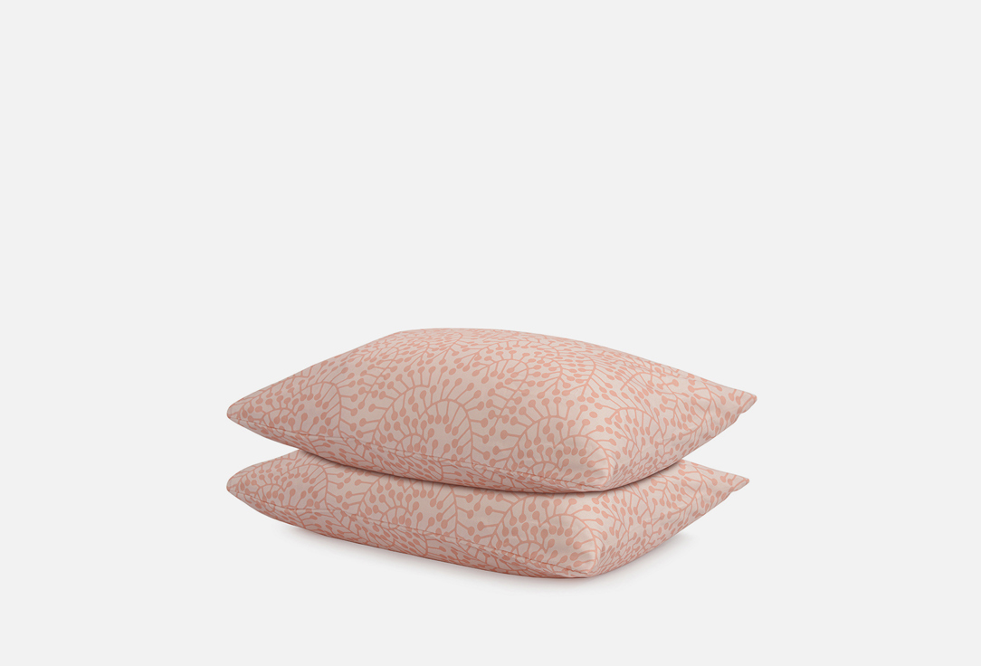 Комплект наволочек TKANO Scandinavian touch, розовый, 50х70