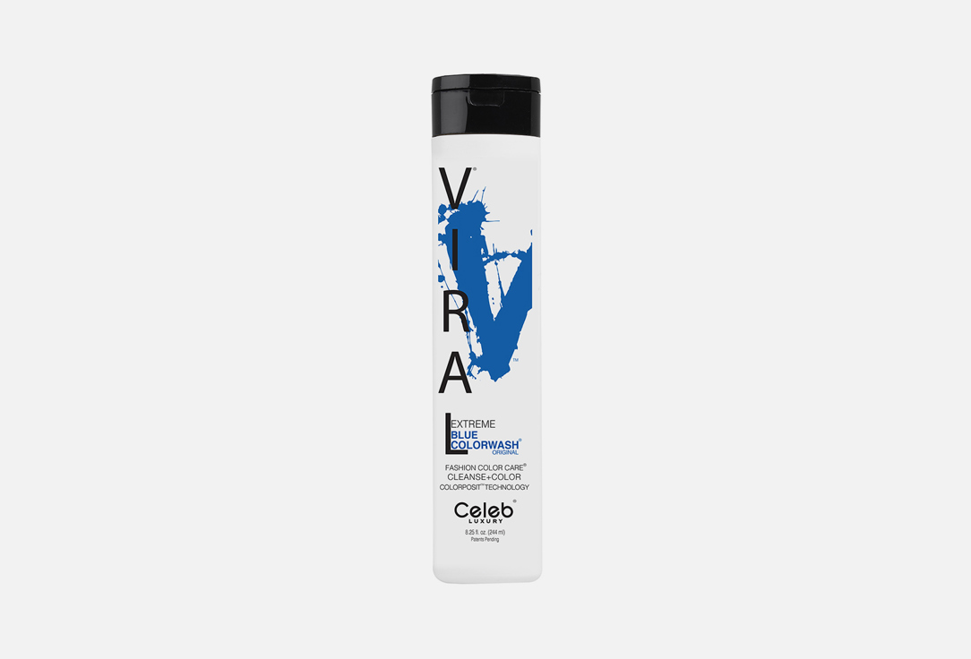 Тонирующий шампунь для волос Celeb Luxury Viral Shampoo Blue