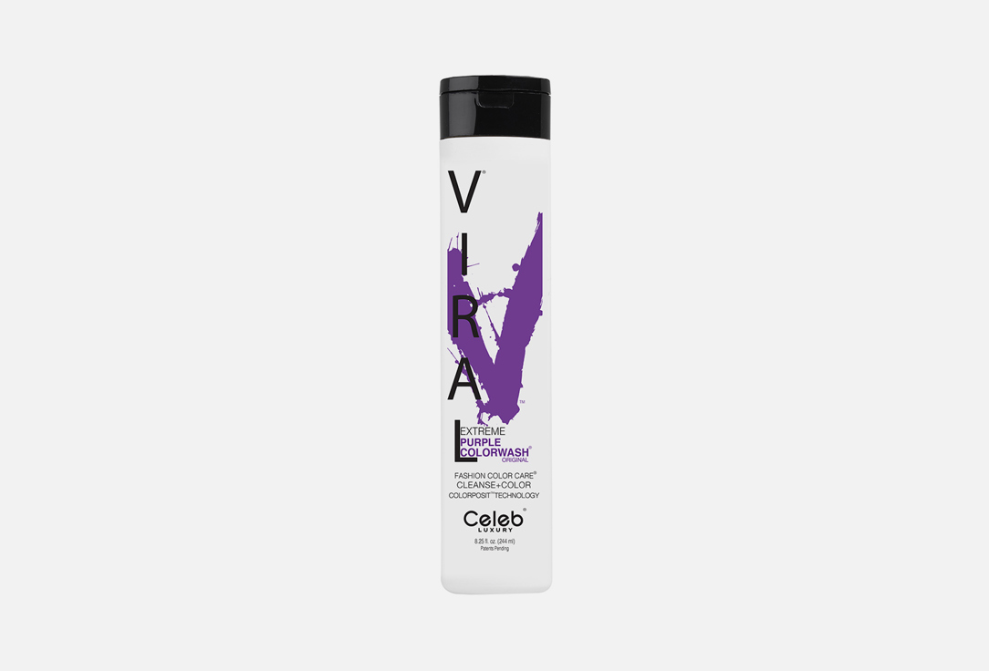 Тонирующий шампунь для волос Celeb Luxury Viral Shampoo Purple