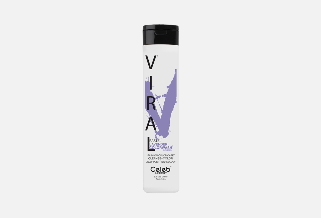 Тонирующий шампунь для волос CELEB LUXURY Viral Shampoo 244 мл шампунь для яркости цвета темный янтарь от celeb luxury gems