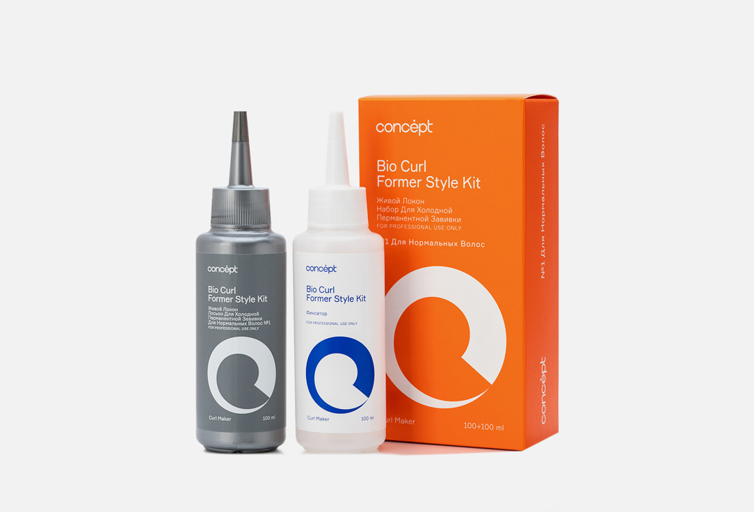 Изображение товара Набор для холодной перманентной завивки волос Concept Bio Curl former style kit №1