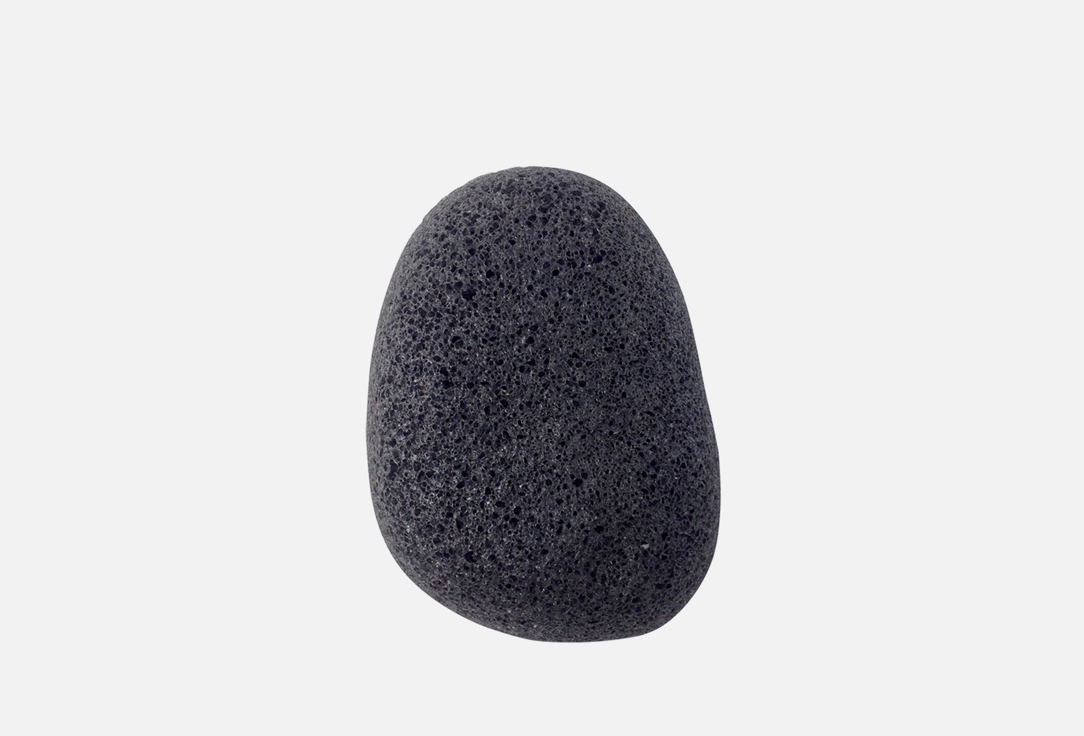 Спонж для душа DAILY CONCEPTS Your Konjac Sponge Charcoal 1 шт спонж конняку с черным углем trimay charcoal konjak sponge