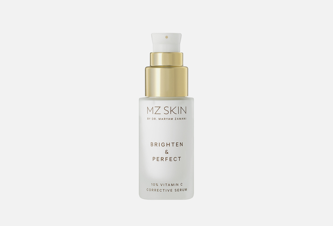 Сыворотка для лица MZ SKIN Brighten&Perfect 10% Vitamin C 30 мл ночная сыворотка для лица 10% 30 мл eveline cosmetics perfect skin