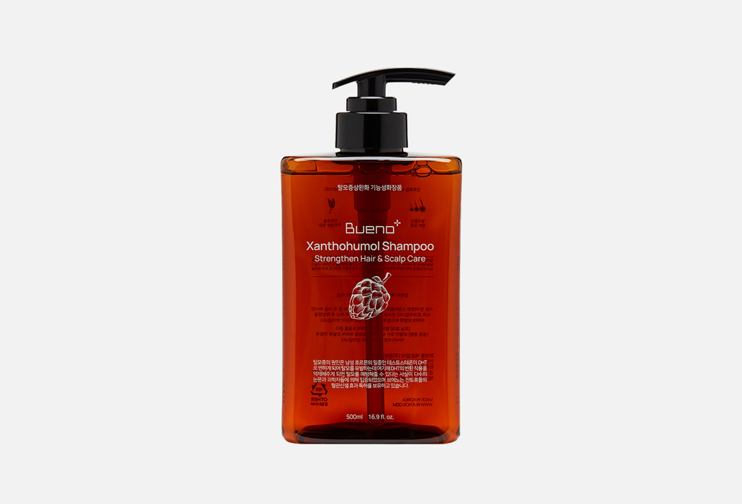 Шампунь для волос с ксантогумолом BUENO+ Xanthohumor Shampoo 500 мл
