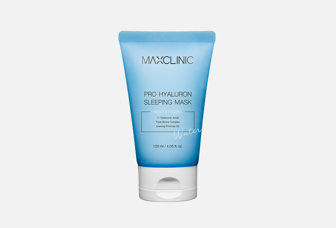 Ночная маска MAXCLINIC Moist&Firming Pro Hyaluron Sleeping Mask 1 шт maxclinic гель скатка для пилинга лица pro hyaluron peeling gel 120 мл maxclinic face care