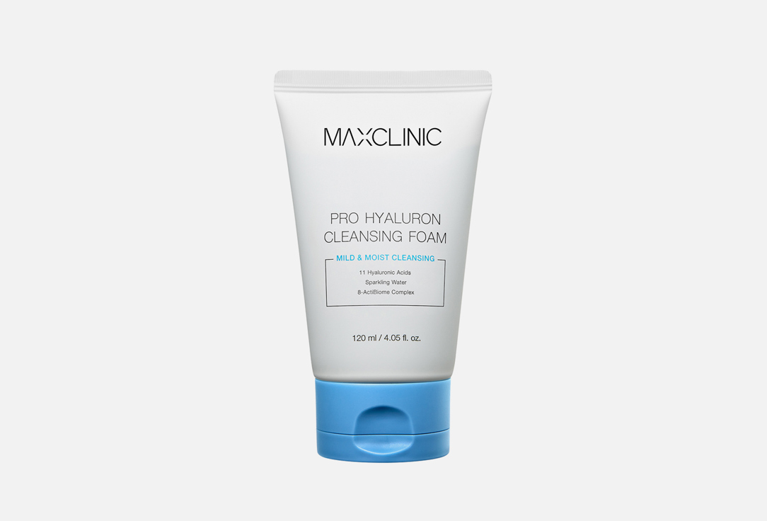 Пенка для умывания MAXCLINIC Pro Hyaluron Cleansing Foam 120 мл maxclinic гель скатка для пилинга лица pro hyaluron peeling gel 120 мл maxclinic face care