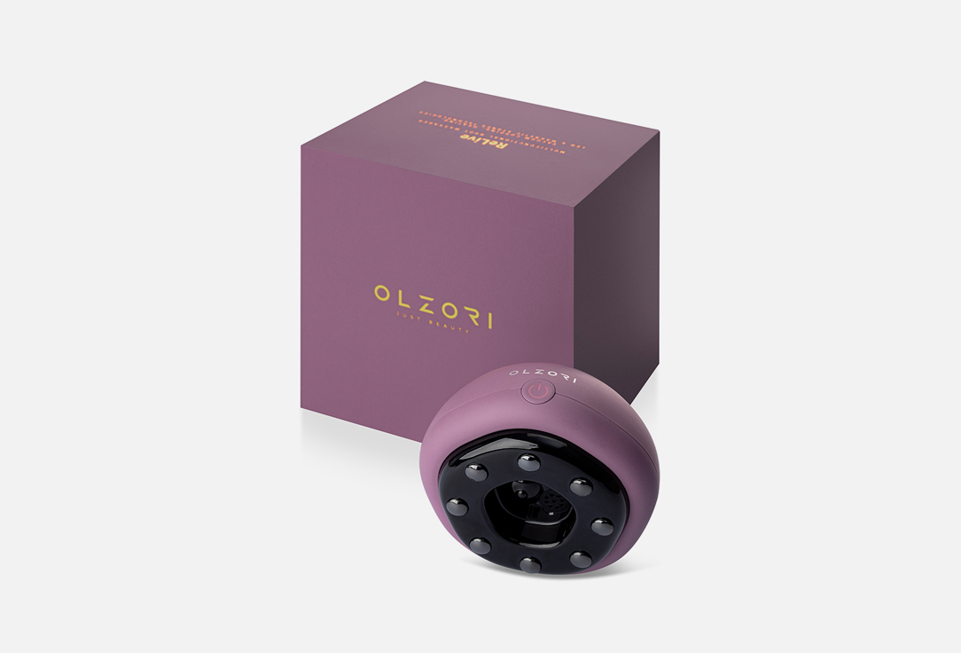 Вакуумный LED массажер для тела OLZORI ReLive 1 шт массажер olzori d lift фиолетовый