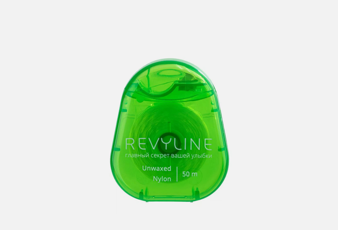 Зубная нить REVYLINE Невощеная 1 шт зубная нить 50м global white mint 1 шт