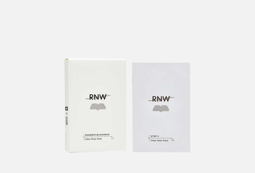 

Набор очищающих масок для носа RNW, 2 STEP Clear Nose Pack 10 шт