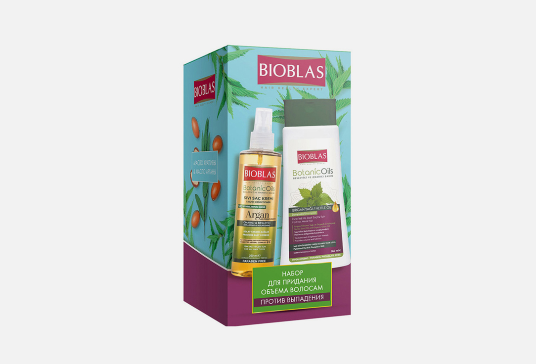 Набор по уходу за волосами Bioblas Anti-hair loss&Volume 