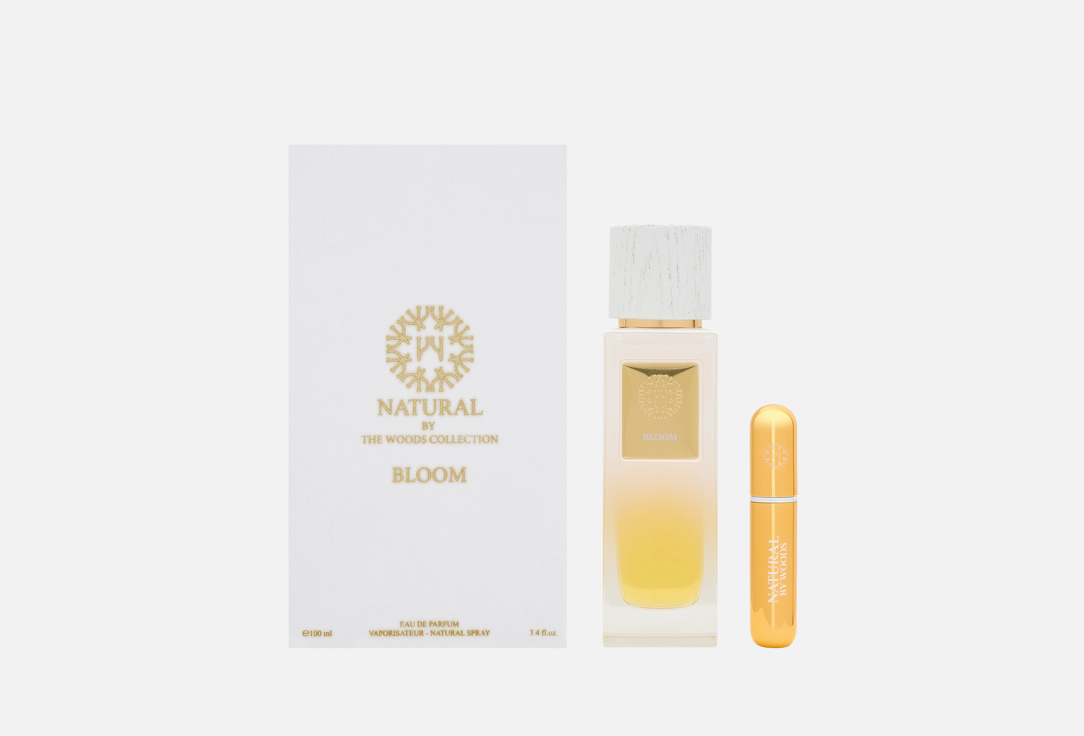 Изображение товара Набор парфюмерных eaux de parfum THE WOODS COLLECTION Bloom 100ml + 5ml пустой флакон