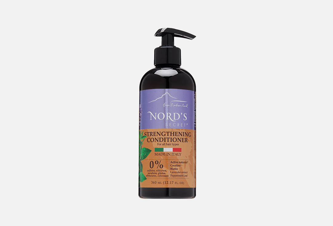 

Укрепляющий кондиционер для волос NORDS SECRET, LAVENDER AND MINT 360 мл