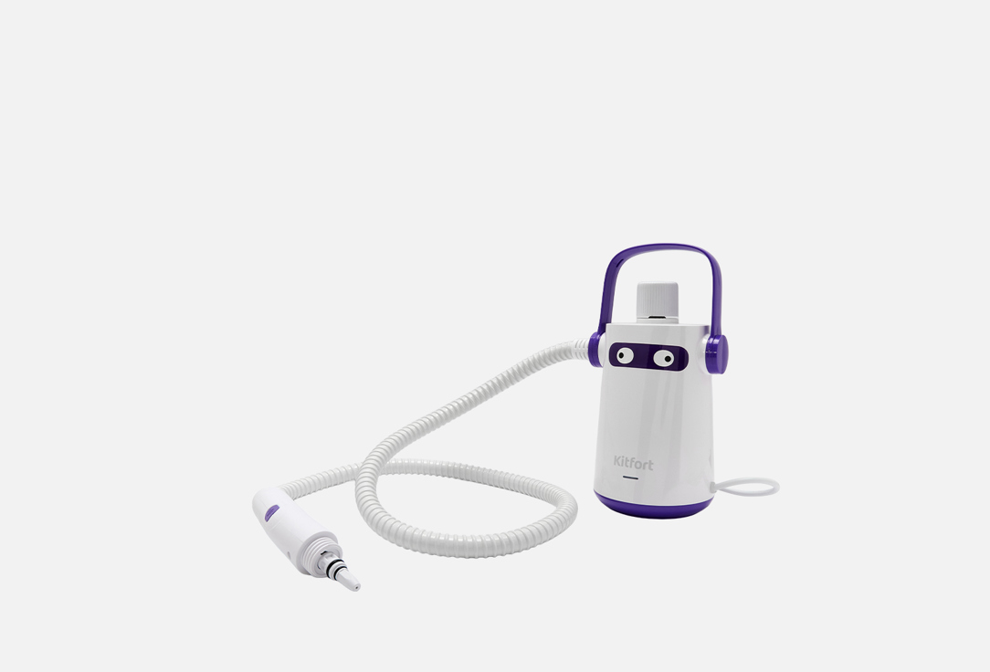Пароочиститель KITFORT KT-9109-1 white-purple 1 шт