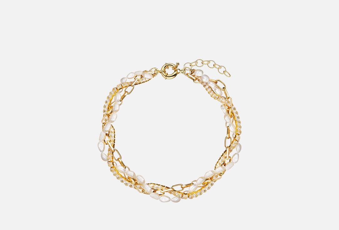 Изображение товара Элегантное колье с жемчугом и кристальной лентой от Phenomenal Studio