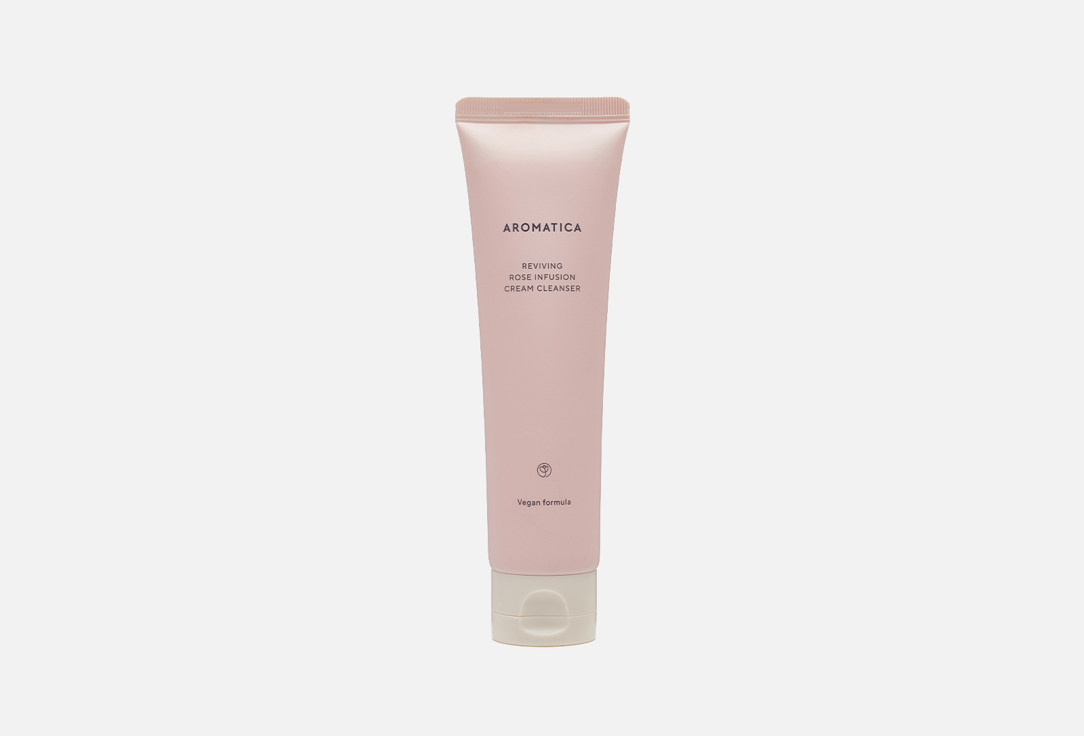Пенка для очищения лица с розой Aromatica REVIVING ROSE INFUISON CREAM CLEANSER 