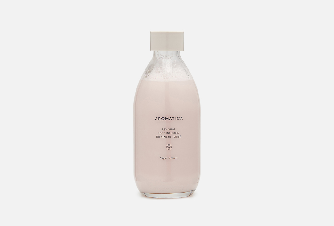 

Тонер для лица с розой AROMATICA, REVIVING ROSE INFUSION TREATMENT TONER 200 мл