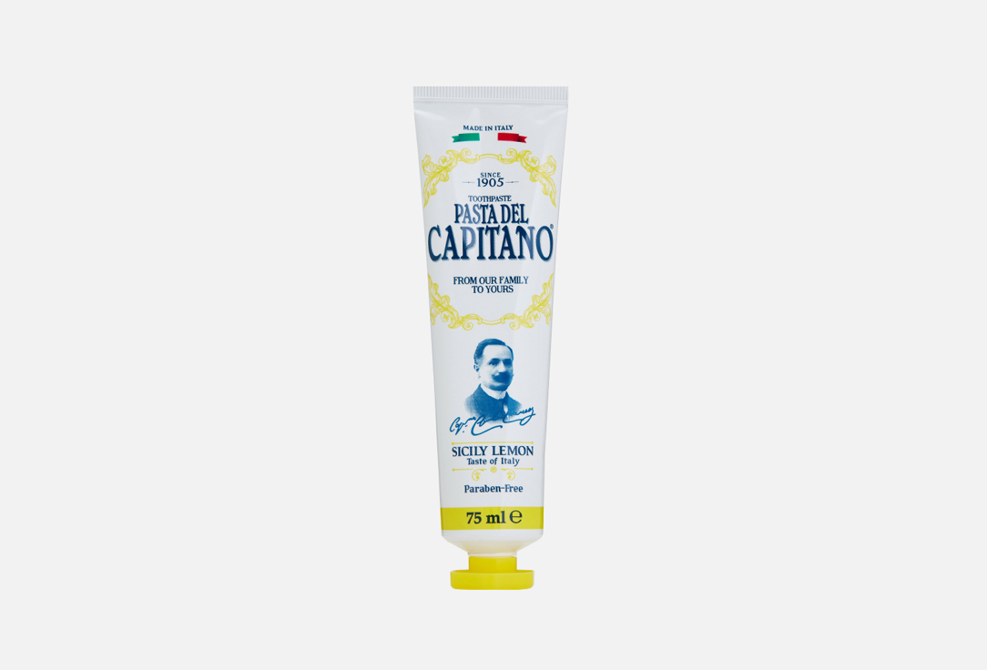 Зубная паста PASTA DEL CAPITANO Sicily Lemon 75 мл