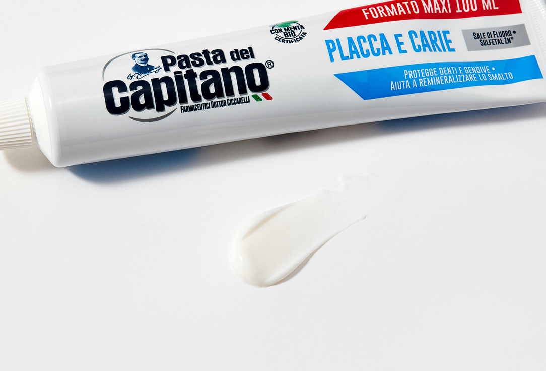 Зубная паста Pasta del Capitano Plaques & Cavities 