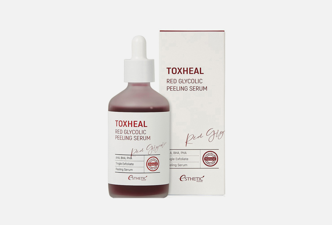 

ПИЛИНГ-СЫВОРОТКА ESTHETIC HOUSE, TOXHEAL RED GLYUCOLIC PEELING SERUM 100 мл