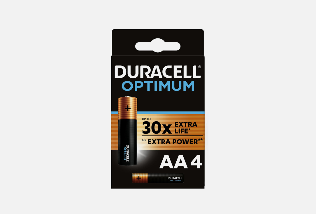 Батарейка  Duracell LR6-4BL Optimum 