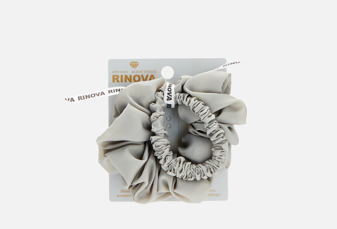 Набор резинок RINOVA Серый 2 шт набор кубиков симпл 12мм 2шт серый шоколад кэт 12 для геймера 60г набор