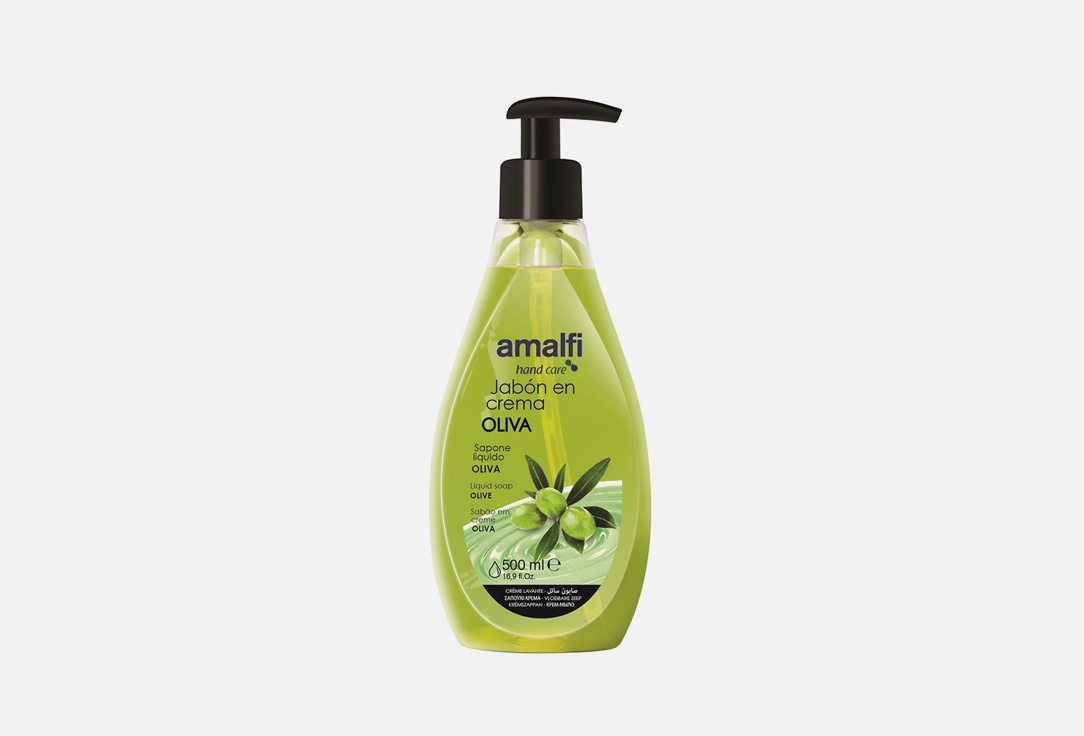 amalfi black2 Жидкое мыло AMALFI HAND SOAP OLIVE 500 мл