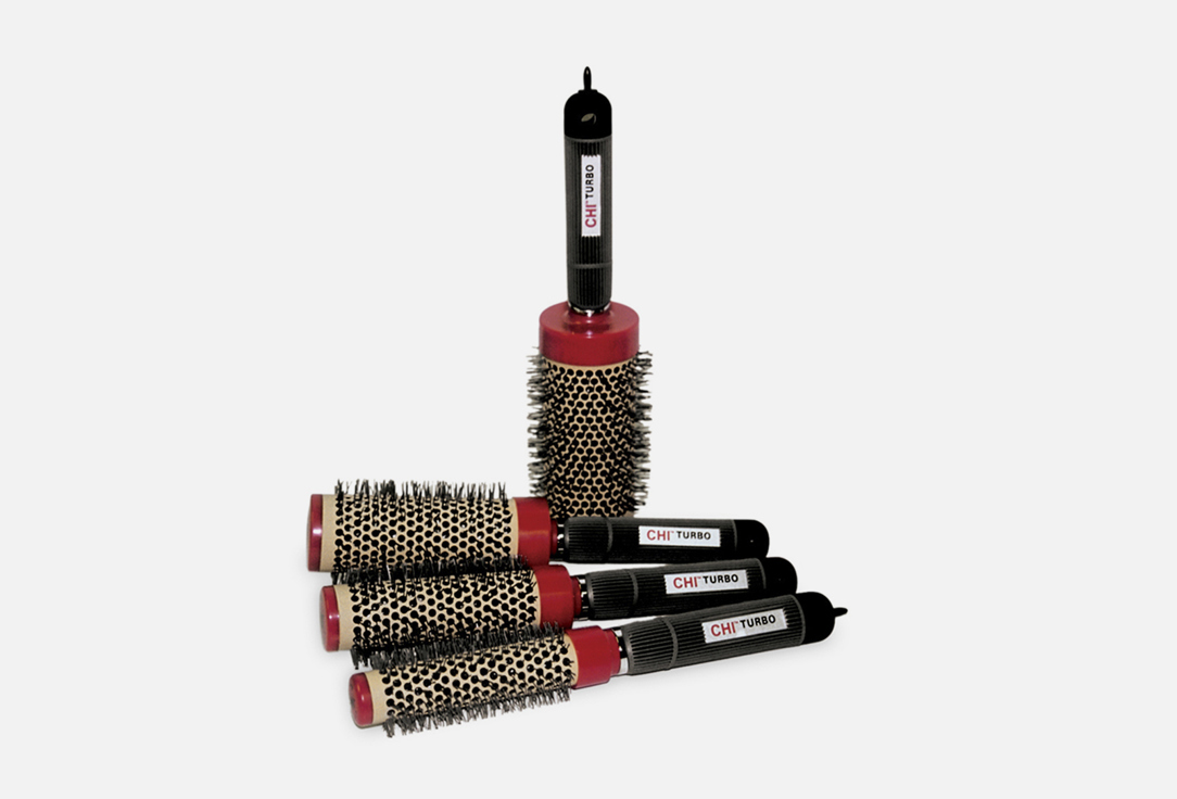 

Набор расчёсок CHI, Ceramic Brushes Turbo Ceramic Nylon 4 шт